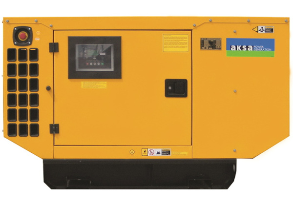 Дизельный генератор Aksa APD14P в кожухе с АВР