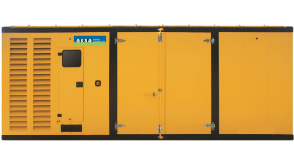 Дизельный генератор Aksa APD1100P в кожухе с АВР