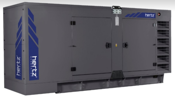 Дизельный генератор Hertz HG 357 DL в кожухе с АВР